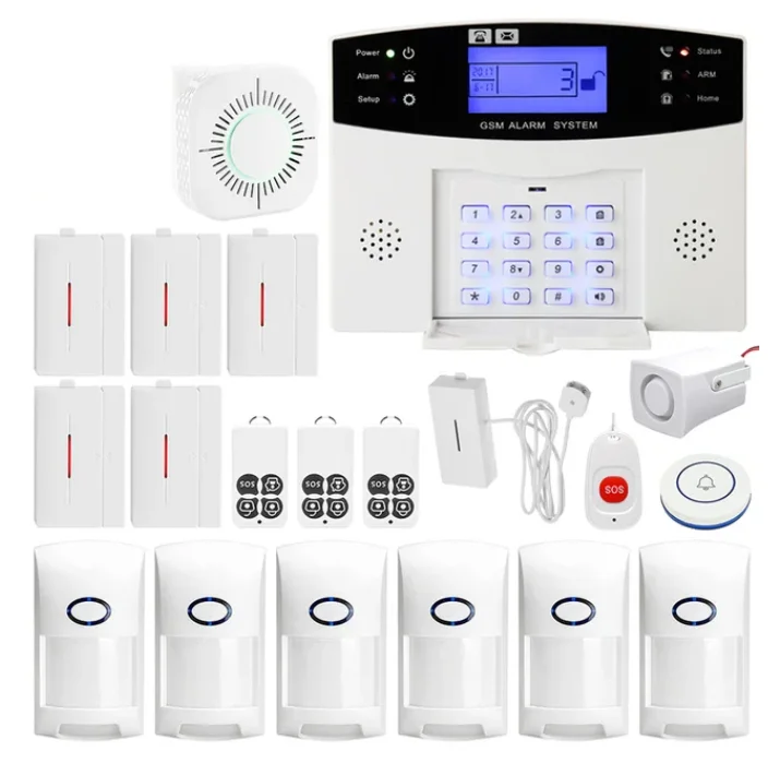 Alex Google Compatible Tuya Smart Alarm System With 110db Siren Gsm