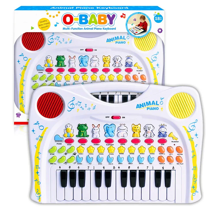 Mini Keyboard Piano 56 70 Key Electronic Organ Musical Instruments Toys Multi Animal Sounds Keyboard Toy Early Education for Kid