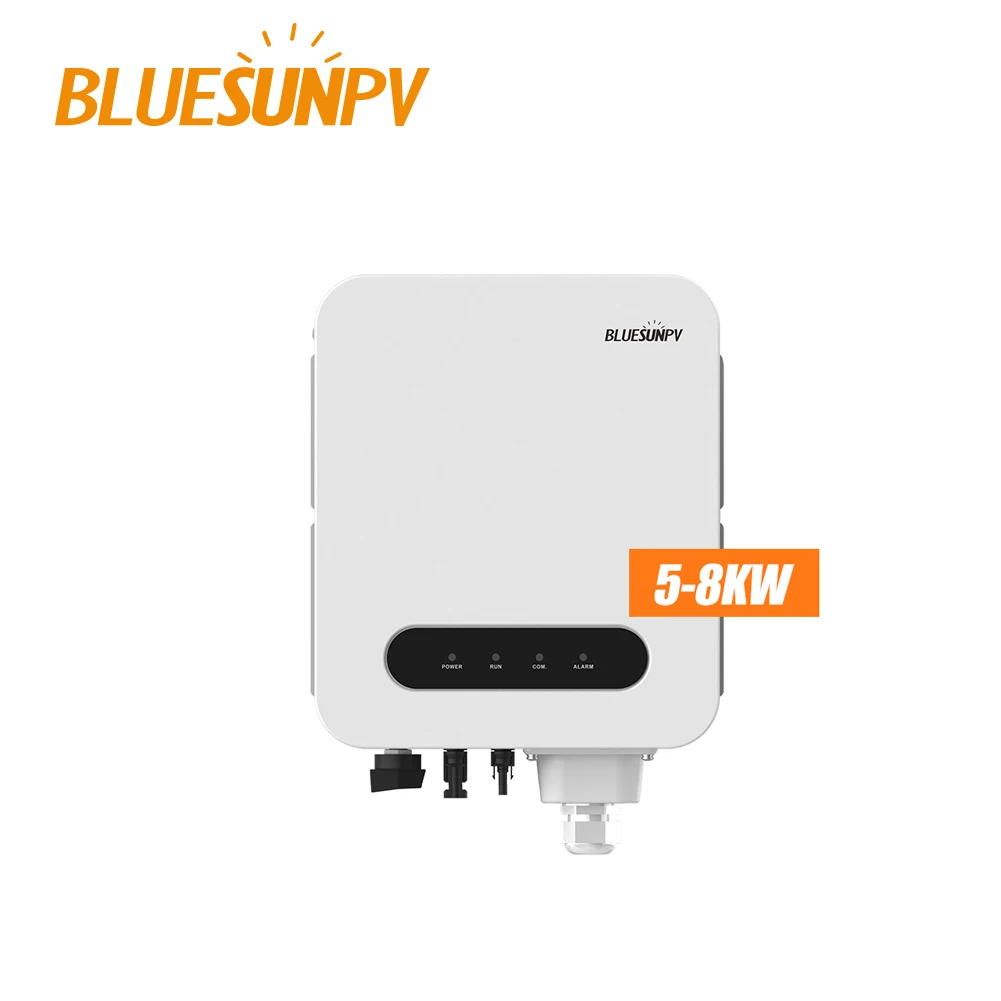 Bluesunpv Hot Sale 5000W Grid Tied Inverter 3KW 4KW 5KW Solar Power Inverter in Factory Price and Full Europe Certification