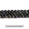 5A Natural Black Obsidian
