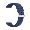 Bracelet C6 bleu-boucle argentée
