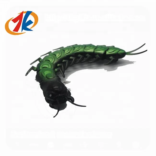 2024 new game set promotion toys plastic wind up worm toy centipede shape funny toys