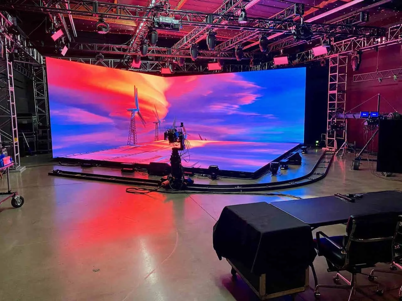 3D Immersive Project Virtual Production HDR Filming Studio Led Video Wall