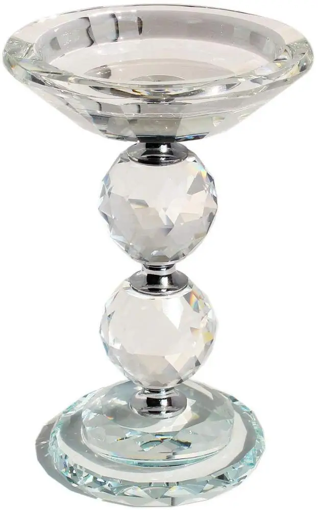 Набор из 2 хрустальных подсвечников для свадьбы и украшения дома