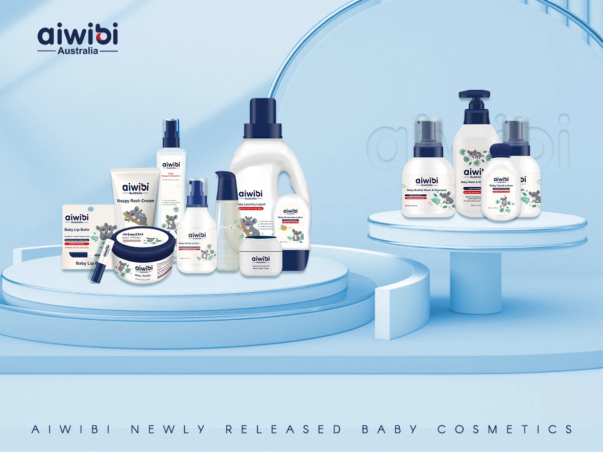 Детский шампунь для мытья Aiwibi с натуральными экстрактами масла камелии, увлажняющий и смягчающий кожу ребенка 2 в 1 OEM