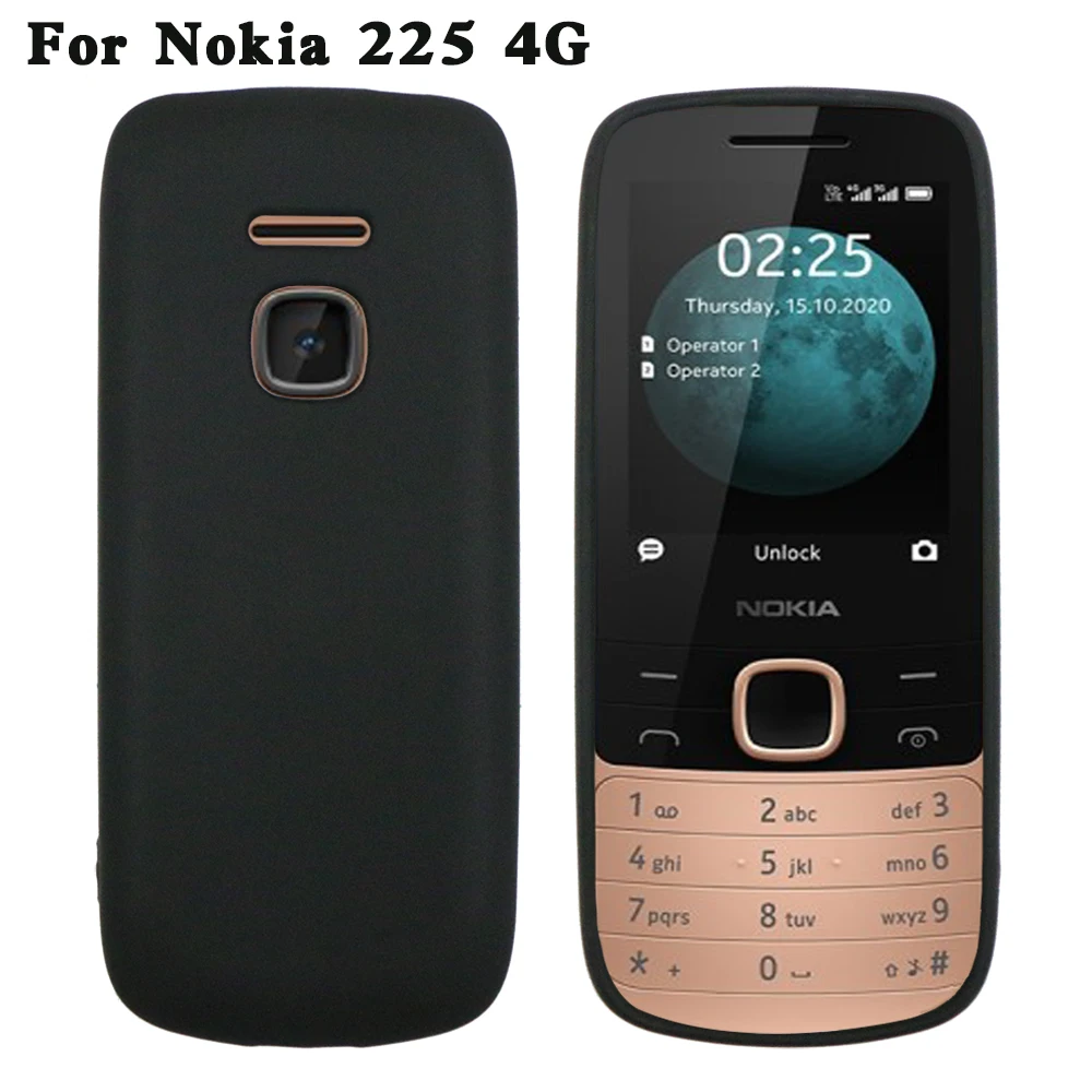 Silicone Soft Black Matte Mobile Phone Case Back Cover For Nokia 215 225 4g Buy Nokia 215 Case For Nokia 215 Cover Case Nokia 225 Case Product On Alibaba Com