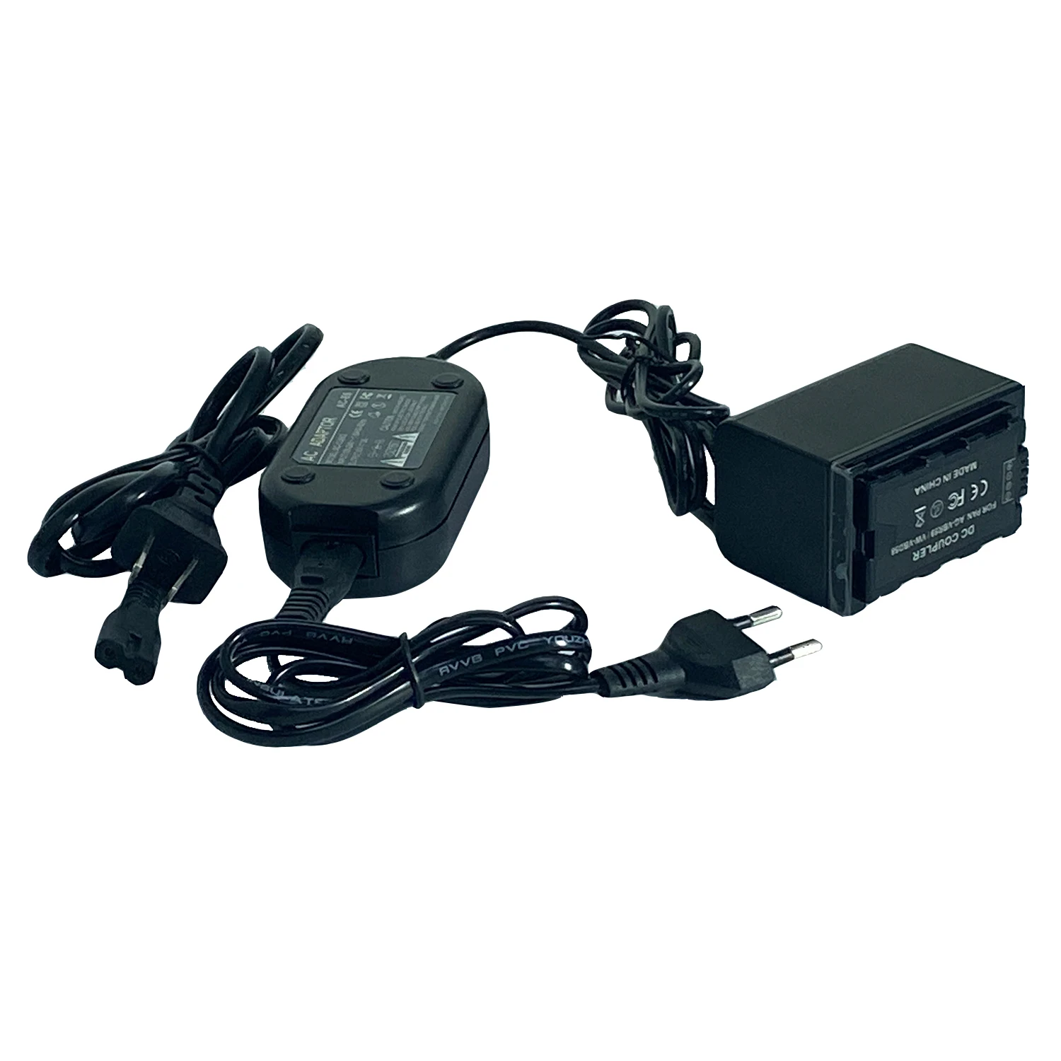 Vbr59 Dummy Battery & Ac-e6 Power Supply Adapter For Panasonic Cameras