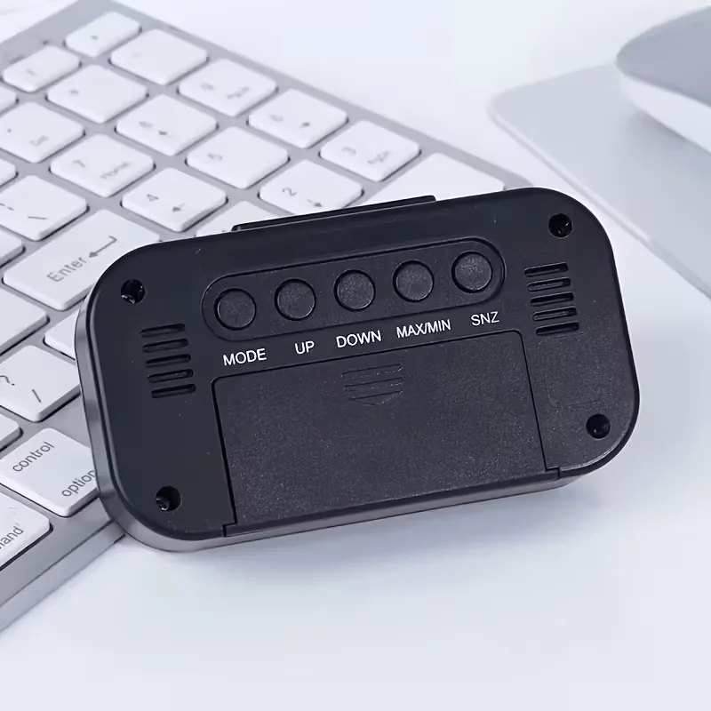 Hot sale Electric High Precision Multifunction Home Digital Desktop Thermometer Hygrometer Weather Station Clock