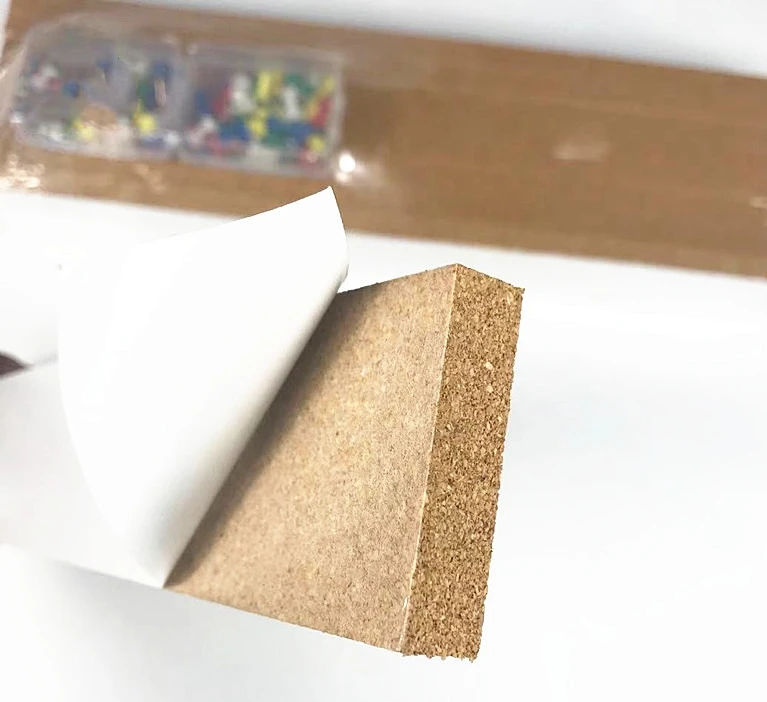 Custom Cork Board Bulletin Board Bar Strips Natural Frameless Strong