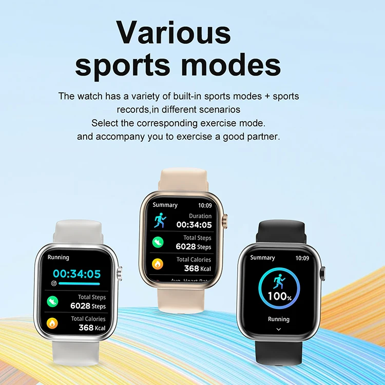 Da Fit APP G104 Smart Watch Men Women 1.83inch BT Calling Fitness Sports Monitor OEM Smartwatch Reloj