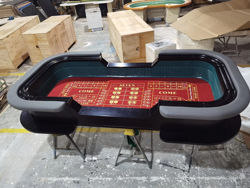 Yh 144inch 12ft Casino Deluxe Solid Wood Gambling Craps Table