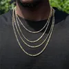 3mm 22 pulgadas de oro