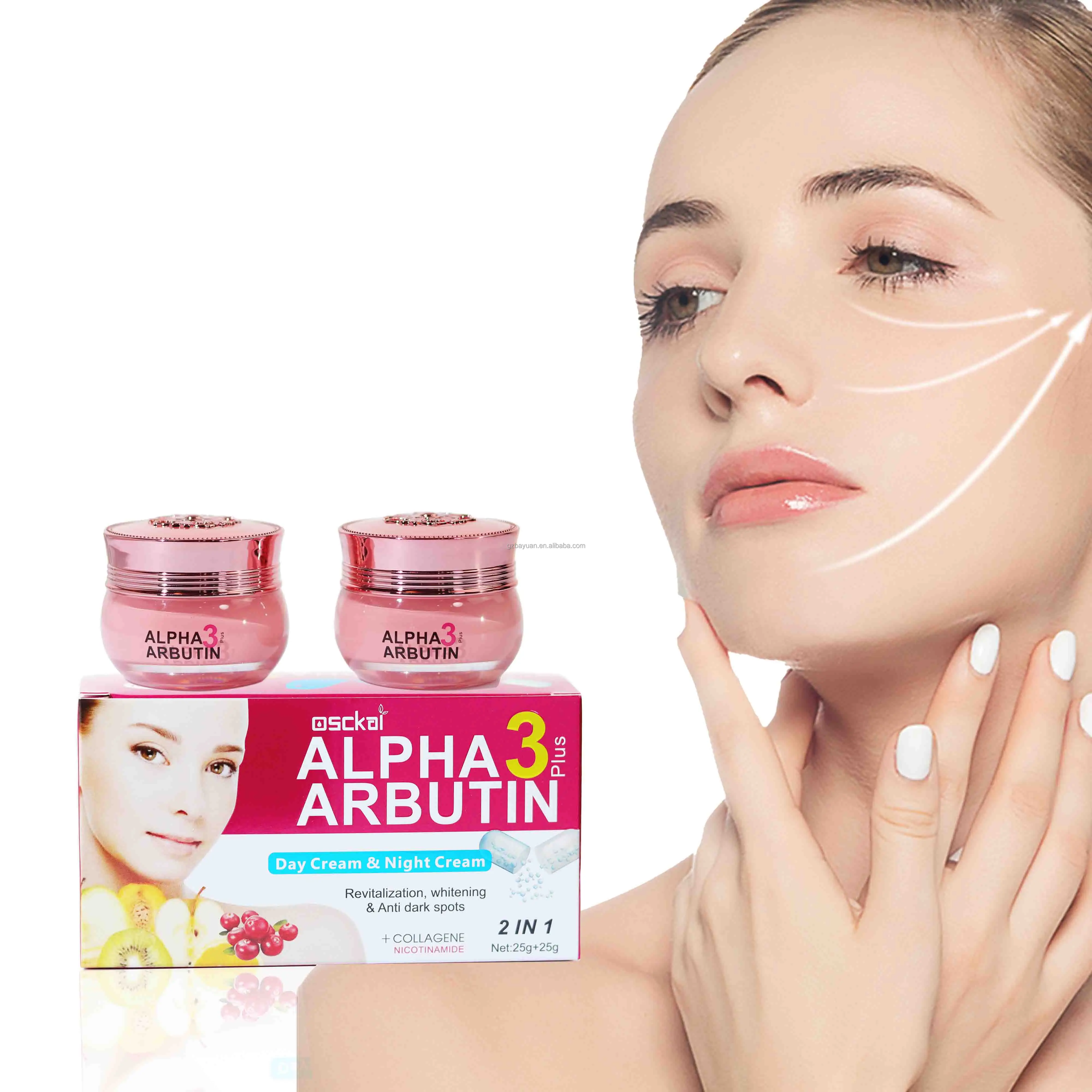 The Oem Body Vitamin c Korean Creams Dubai Skin Lightening Glutathion  Bleaching Super Whitening Face Cream for Day and Night