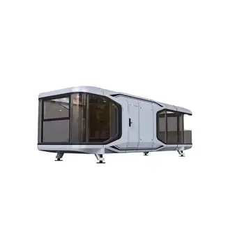 Selling Well Modern Steel Structure Portable Mobile Smart Prefab Space Capsule House from china