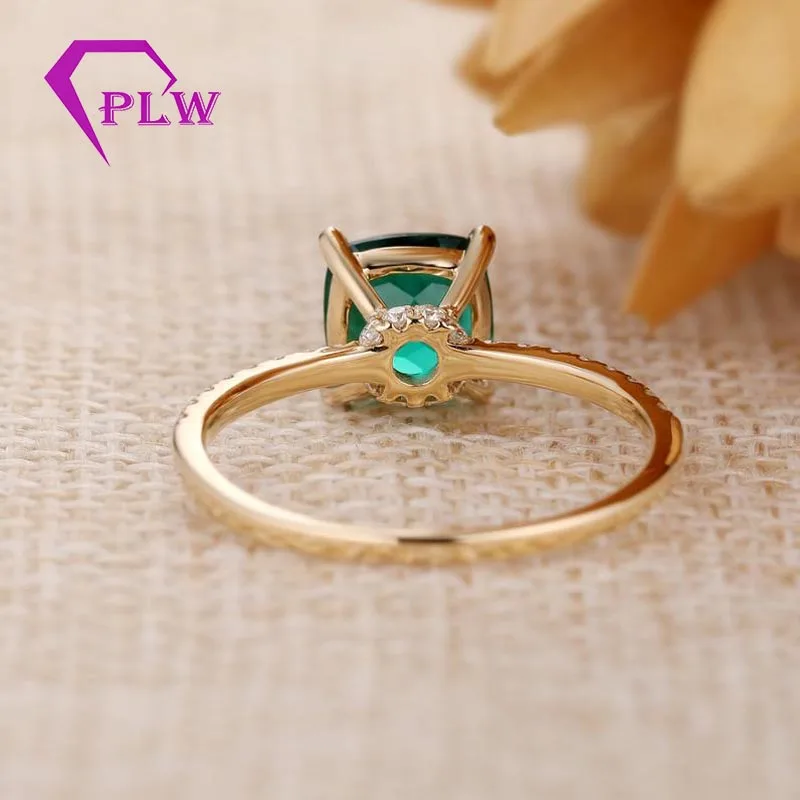 Shop Our Collection of Lab Grown Emerald Rings with