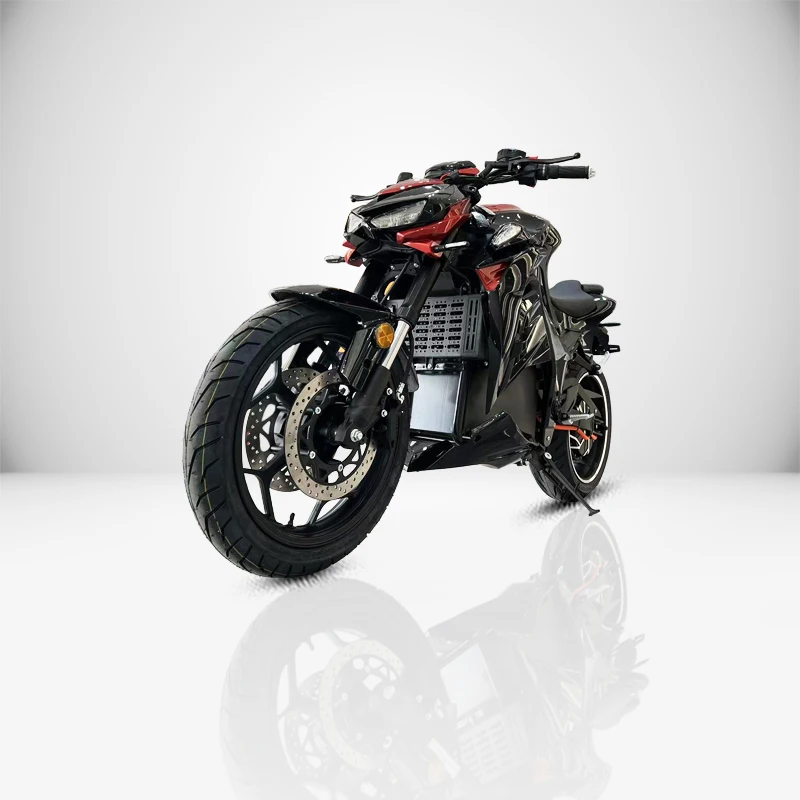 High Speed Electric Motorcycle with 72V 120AH Lithium Battery 10000W Power for Adults