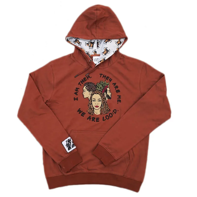 Alibaba Custom Satin Lined Hoodies 500gsm Cotton Hoodies Blank