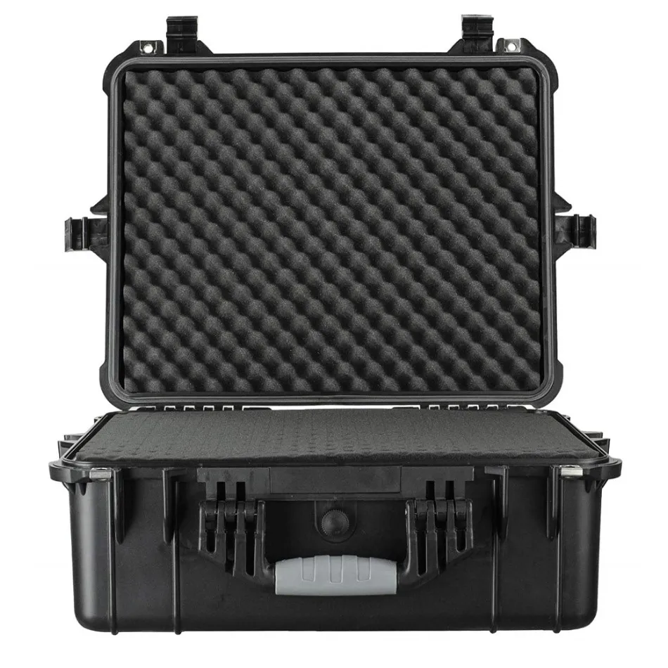 Plastic Portable case Box with Foam  Watch Suitcase