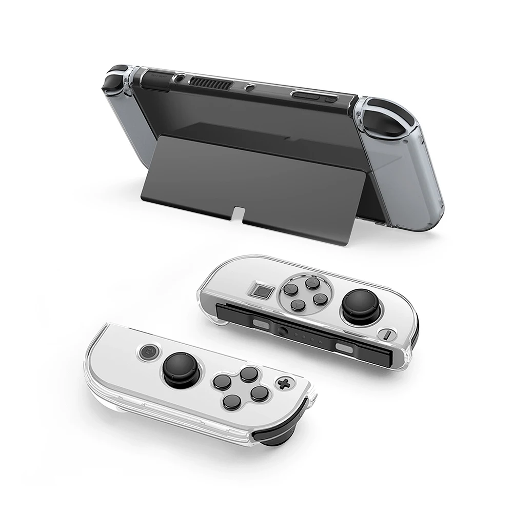 Coque Transparente Switch OLED, Coque de Protection Switch OLED, Coque  Rigide Switch OLED - Accessoires Switch OLED