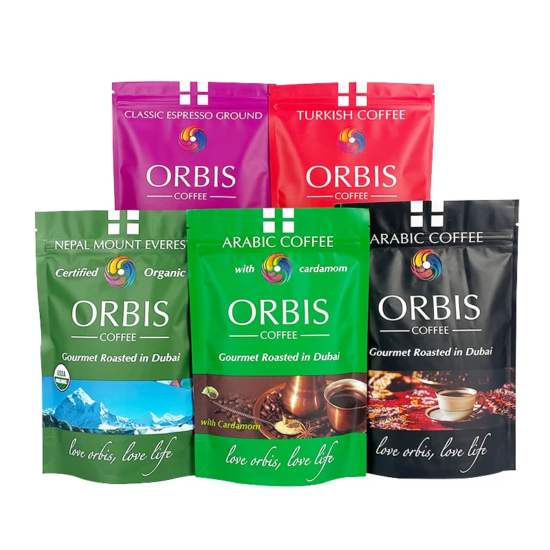 Custom Instant Coffee Sachet Film Heat Sealable in