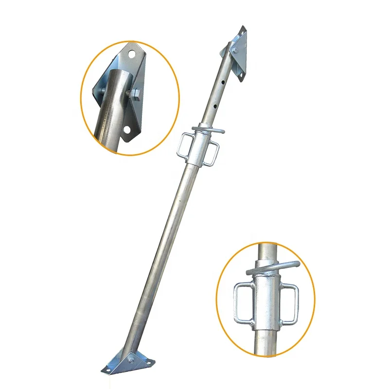 Scaffolding Adjustable Galvanized Steel Telescope Scaffold Formwork Shoring Trench Struts Shore Jack