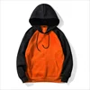 black/orange