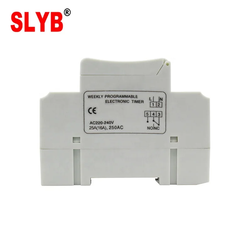 LCD 24Hour Automatic Types of 220v Digital Automatic Weekly Time Control Switch AHC15A Controller Switch with Battery