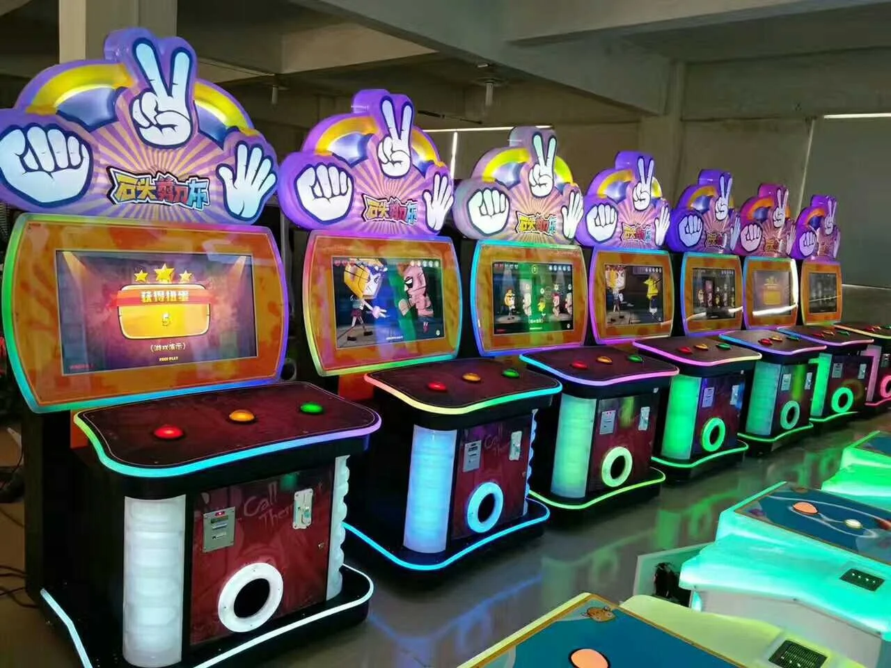 カスタムコイン式じゃんけん引き換え賞品ゲーム機