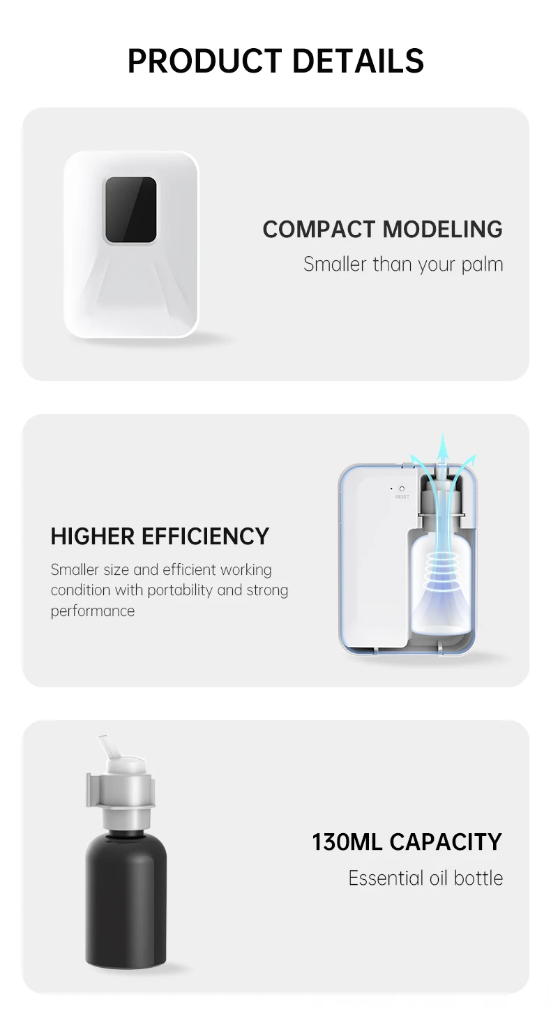 CNUS X2mini Electronic Home Waterless Scent Diffuser Machine  air Fragrance Oil smart Aroma Diffuser Machine details