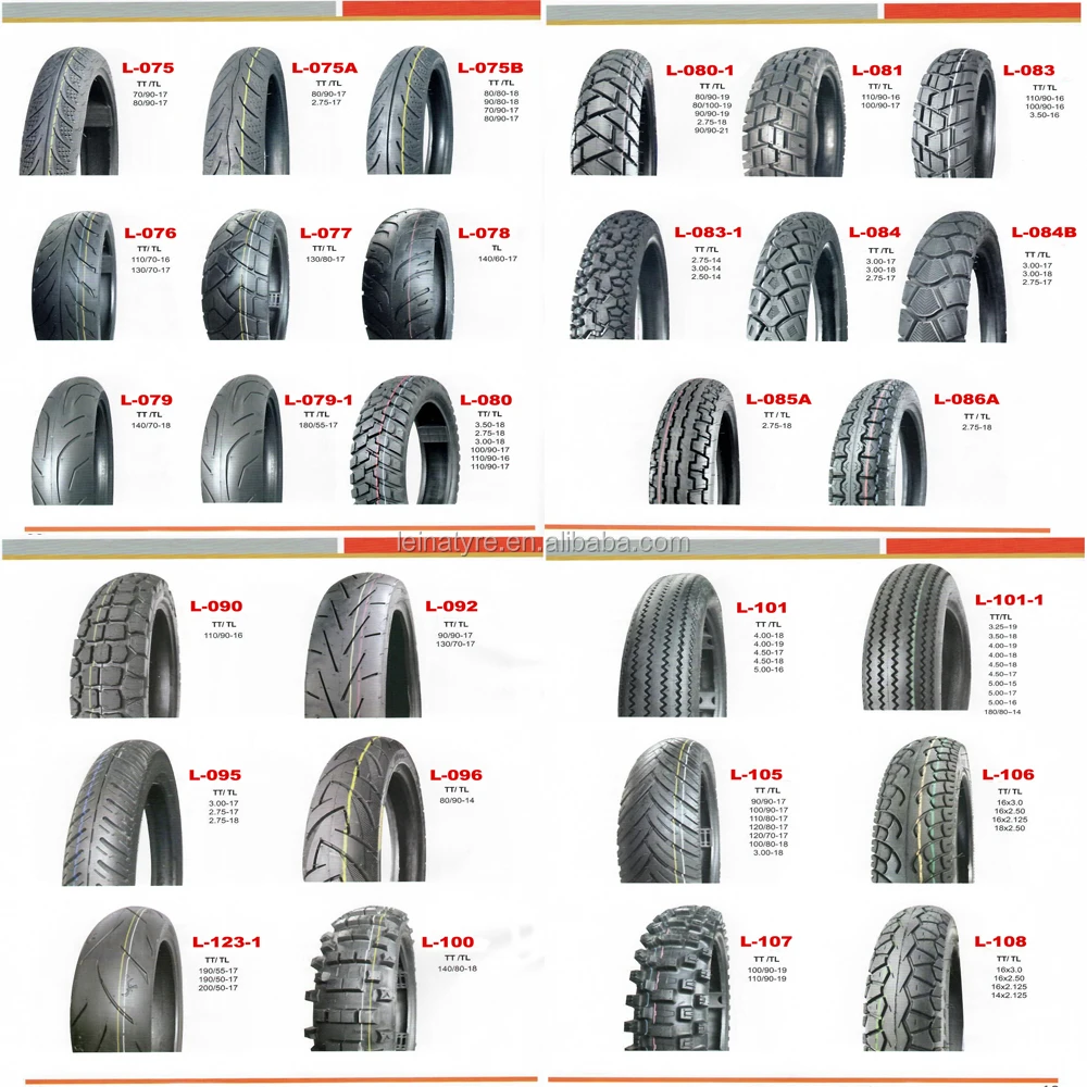 Bike tyres size discount chart