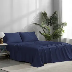 OEKO-TEX 100%Organic Tencel Bed Sheet Set OEKO-TEX 100 Eucalyptus Lyocell Fiber Bedding Set