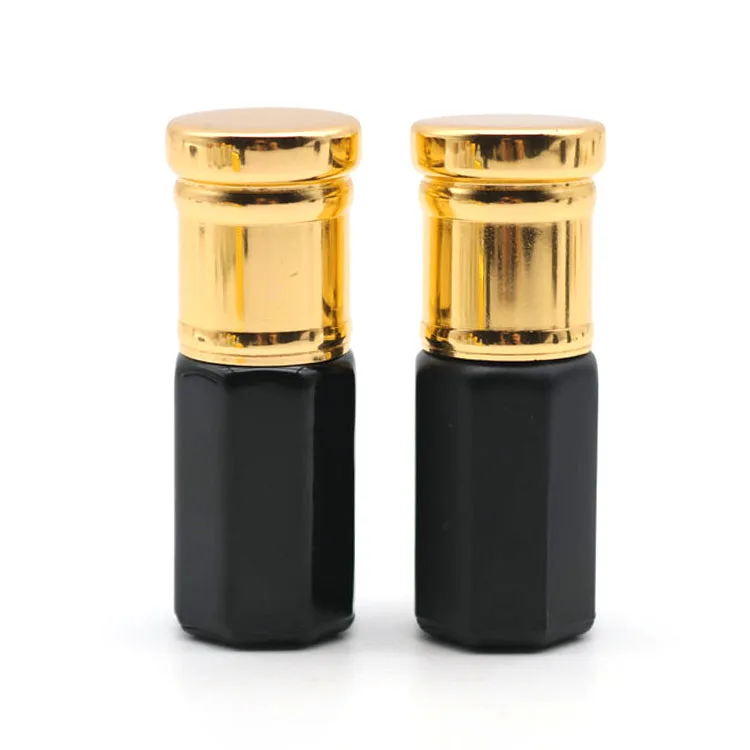 3ml 6ml 12ml Empty Attar Arabian Oud Oil Perfume Glass Bottles Essential Oil Bottles