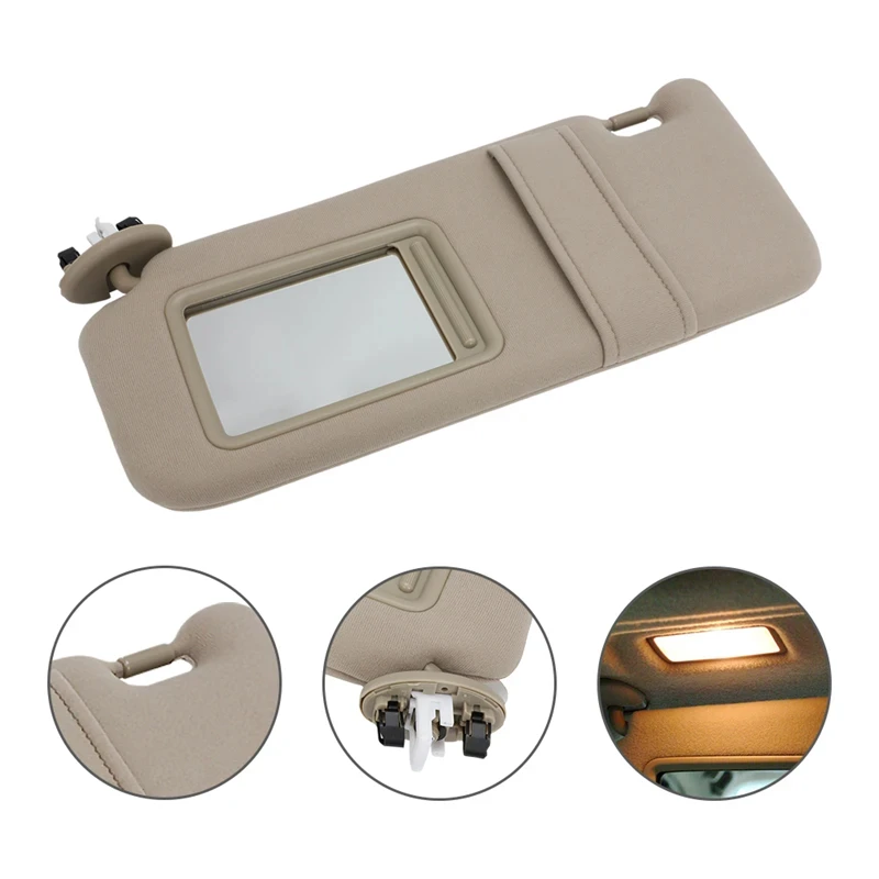 Sr Car Sunshande Pvc Car Sisor Sun Shade With Car Vanity Mirror For Toyota Camry 20072011 Buy