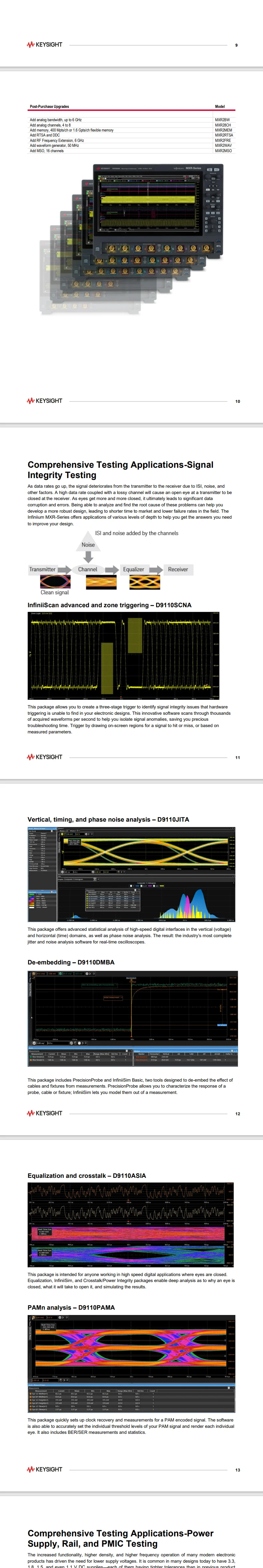 Keysight Mxr404a Infiniium Mxr-series Oscilloscope 4 Ghz 4 Channels 8 ...