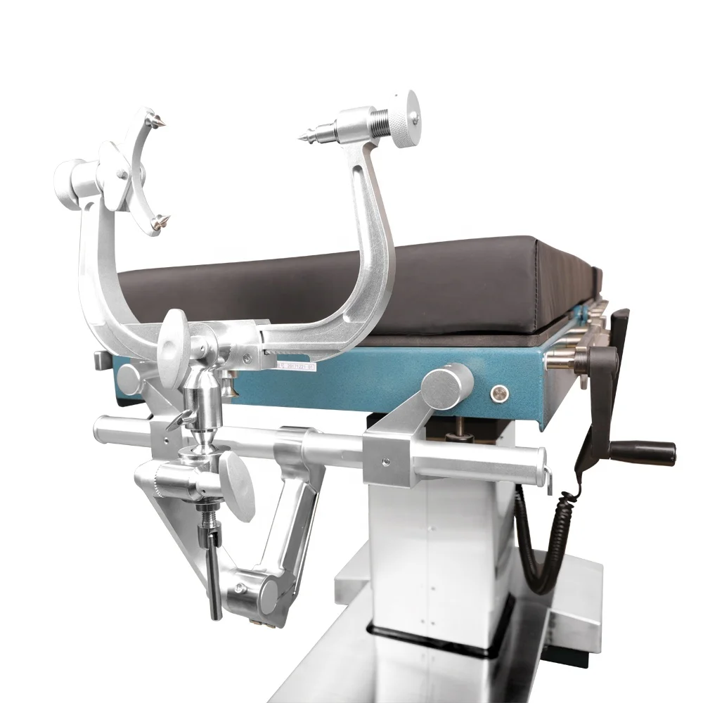 Medical 3 Pin Mayfield Skull Clamp With Headrest Head Frame For