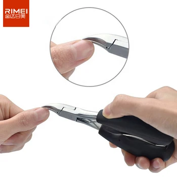 Nail Clippers with Catcher Sharp Durable Bionic Design for Male Plating  Stainless Steel Black 