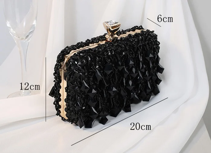 Hot Sell Popular Design Fashion Lady 2024 Basket Chain Clutch Purse Handbag