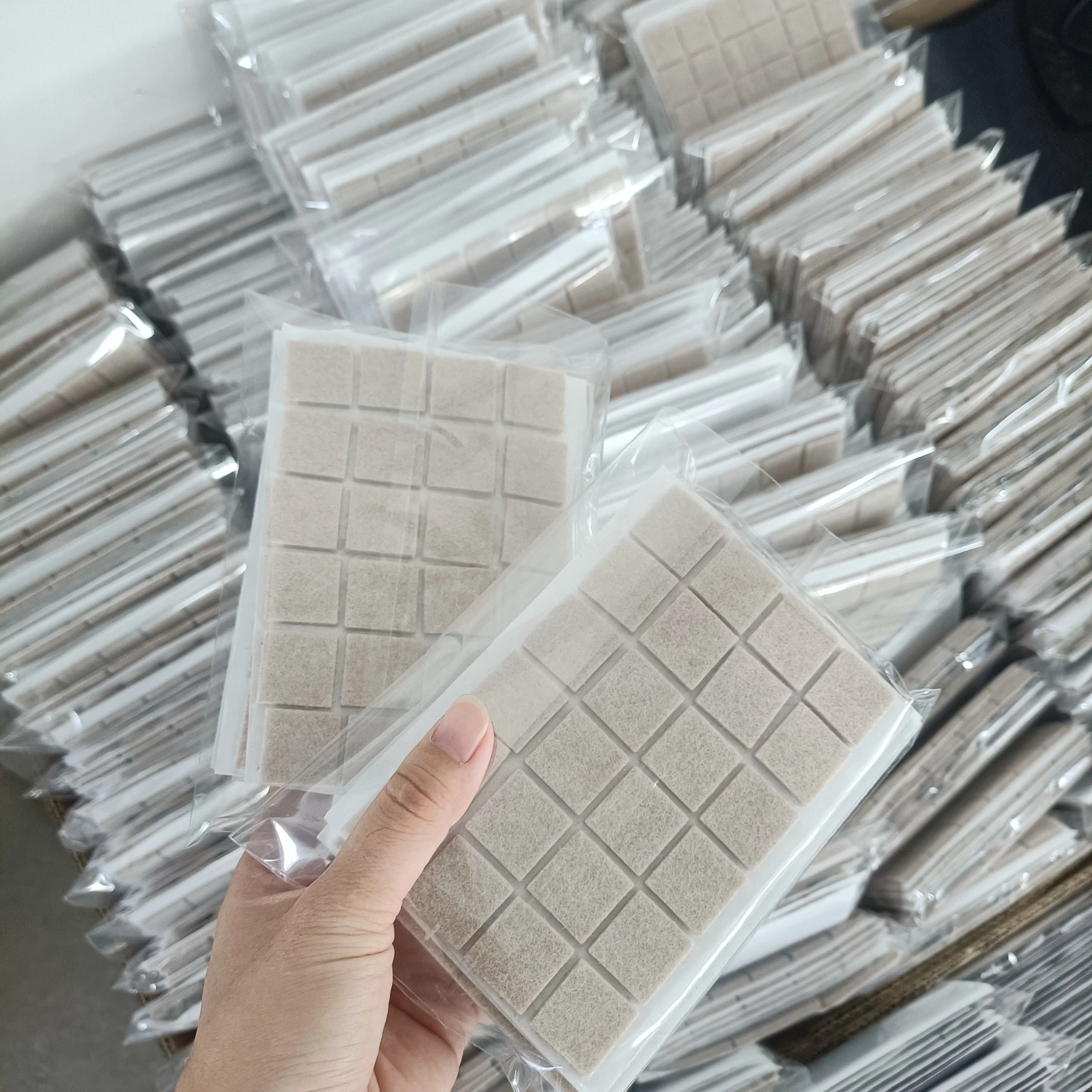 adhesive felt pads Furniture Protector white Brown Black Felt Pads Felt  Glider in customized sizes