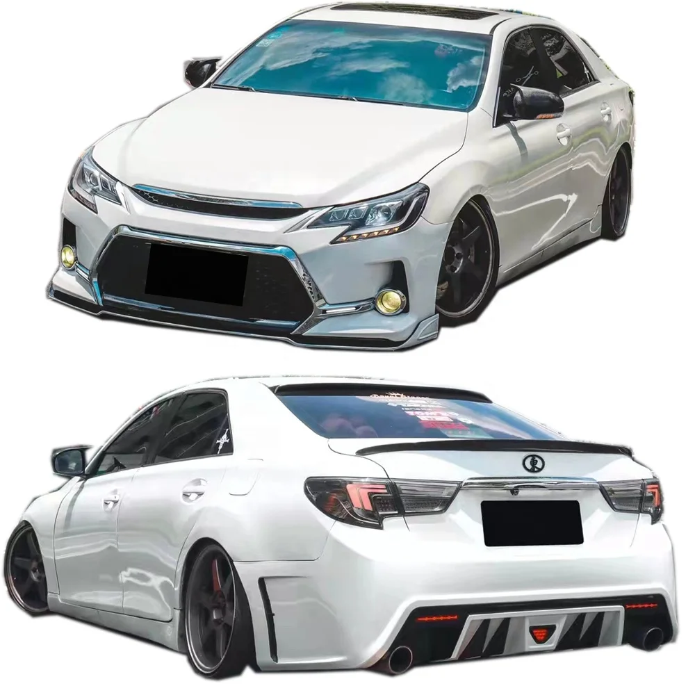 Car Bodykit for 2013-2018 Toyota Mark X - Front & Rear Bumper PP