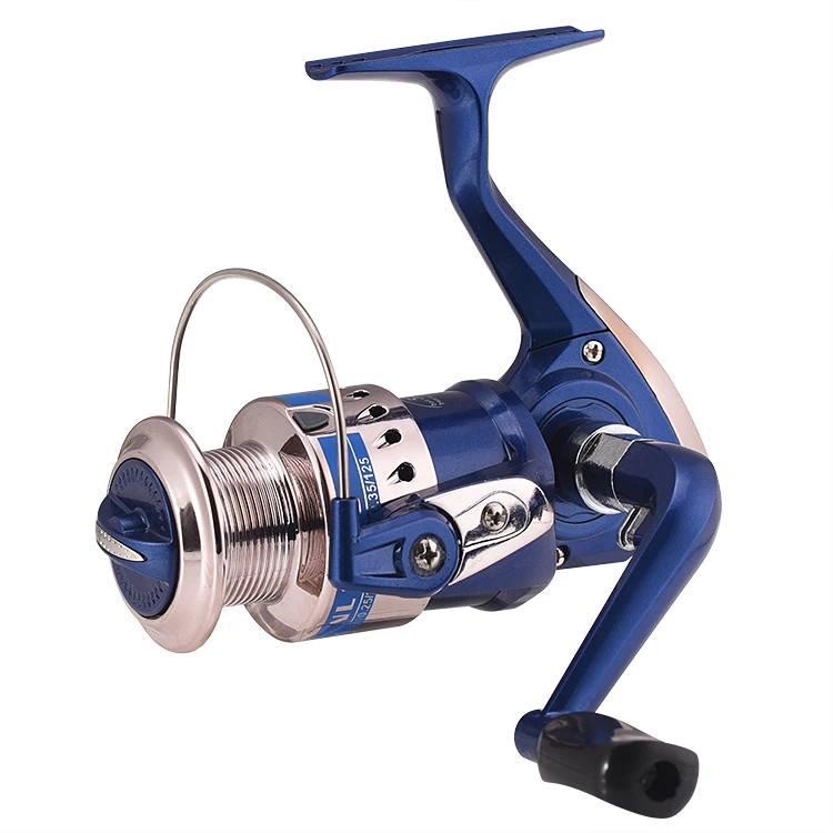 Full Plastic Spinning Reel NL Blue Color 1000 2000 3000 4000 5000