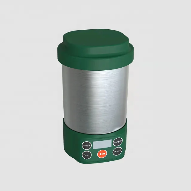 Decarb and Butter Infuser Machine  and Silicone Lid for Odor Protection Use to Infuse Oils and Herbs