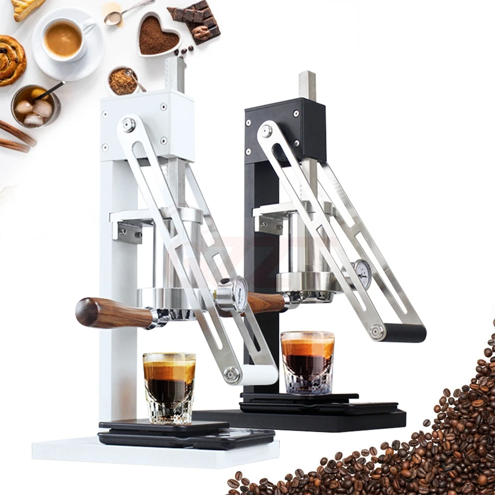 Espresso Maker Lavazza Espresso Point Manual GZKITCHEN Hand Press