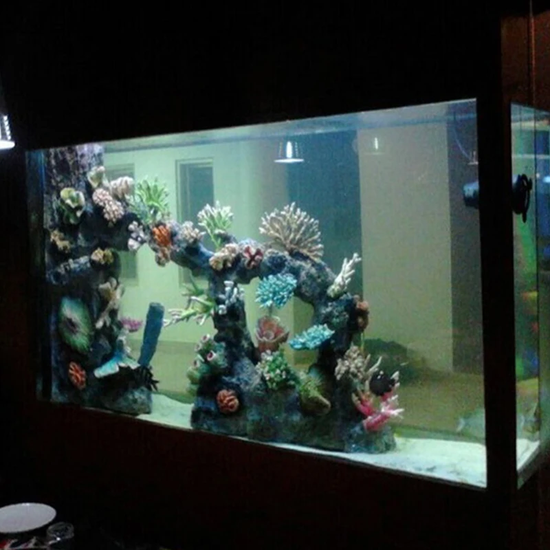 Chinese Factory Custom Design Perfect Artificial Wall Giant Glass 200 Gallon Aquarium