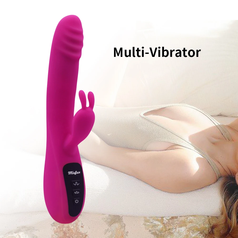 2023 Hot New Rabbit silicone g-spot dildo vaginal vibrator sex toys for women adult