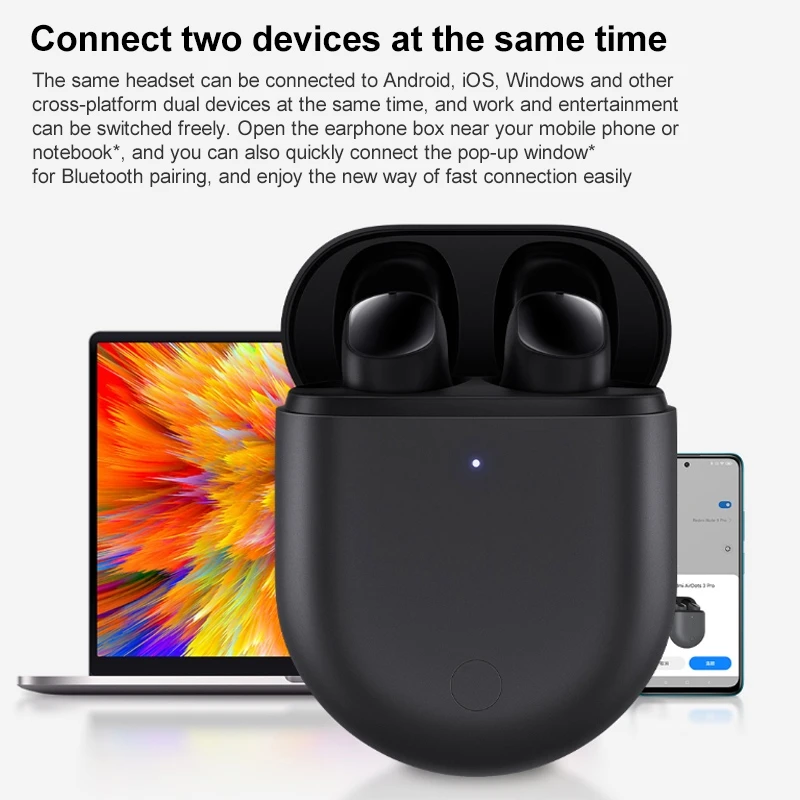 True Wireless Earbuds Basic Xiaomi Redmi Airdots Pc Mi True