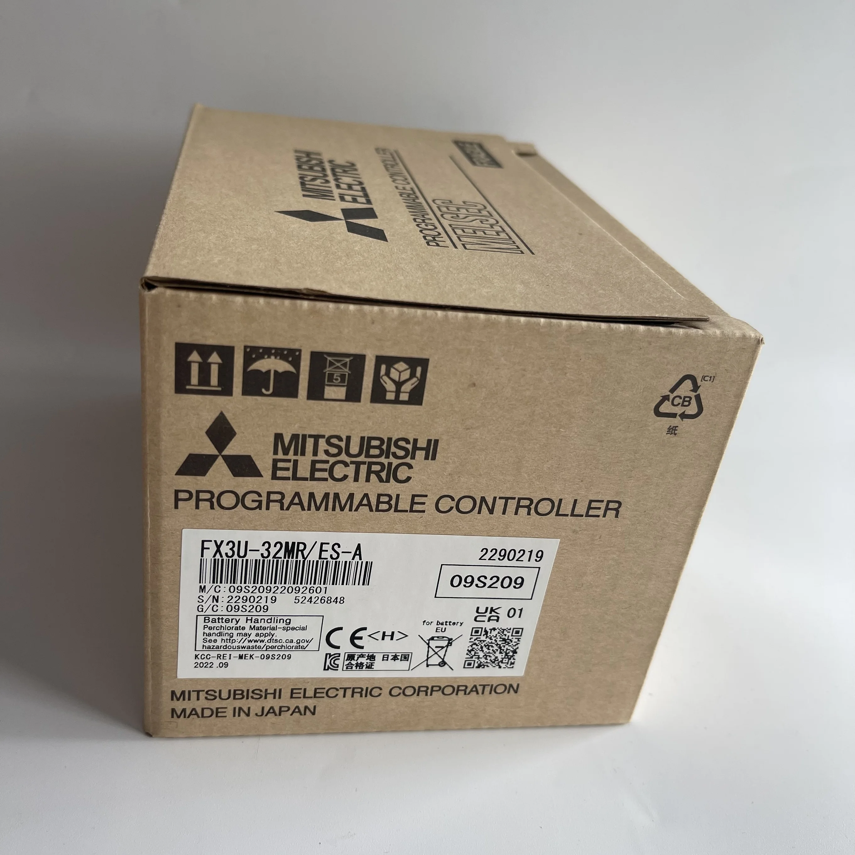 MITSUBISHI PLC Unit FX3U-32MR/ES-A MITSUBISHI PLC Unit FX3U-32MR/ES-A