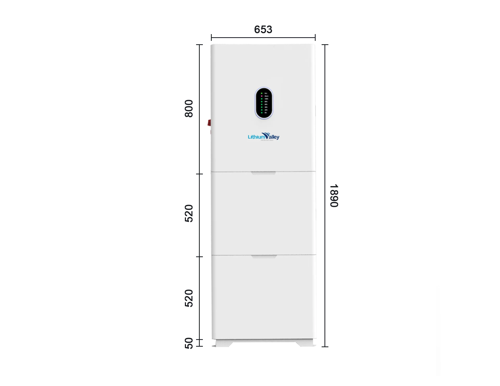High Voltage All in One ESS 12kw 52ah 410V Energy Storage System