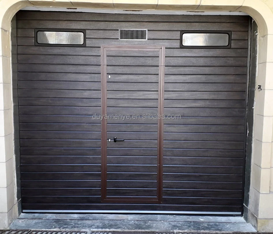 High Quality Steel Garage Door with Modern Design Thermal Insulation Feature Finished Surface-Made in China Low Price