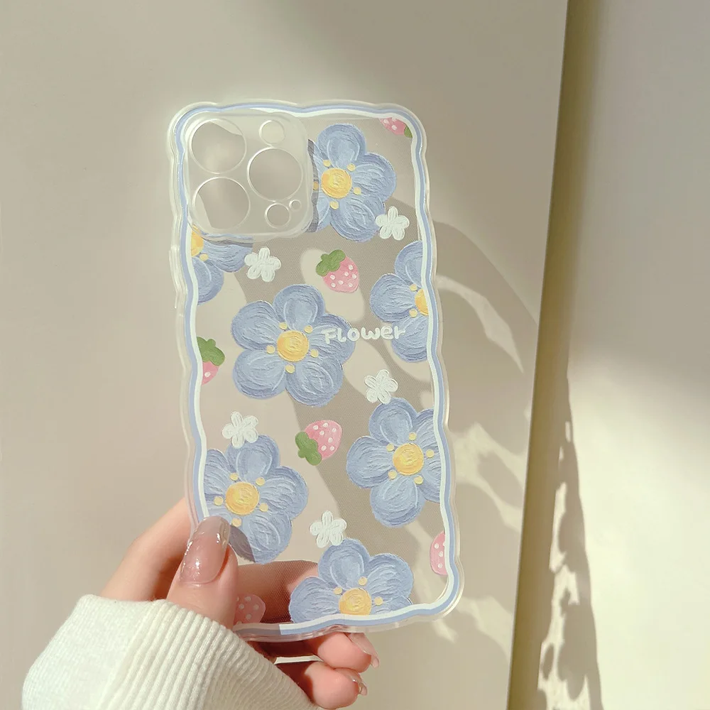 Iphone 13 Pro Phone Case Designer  Fashion Art Flowers Phone Case - Fundas  Art Women - Aliexpress