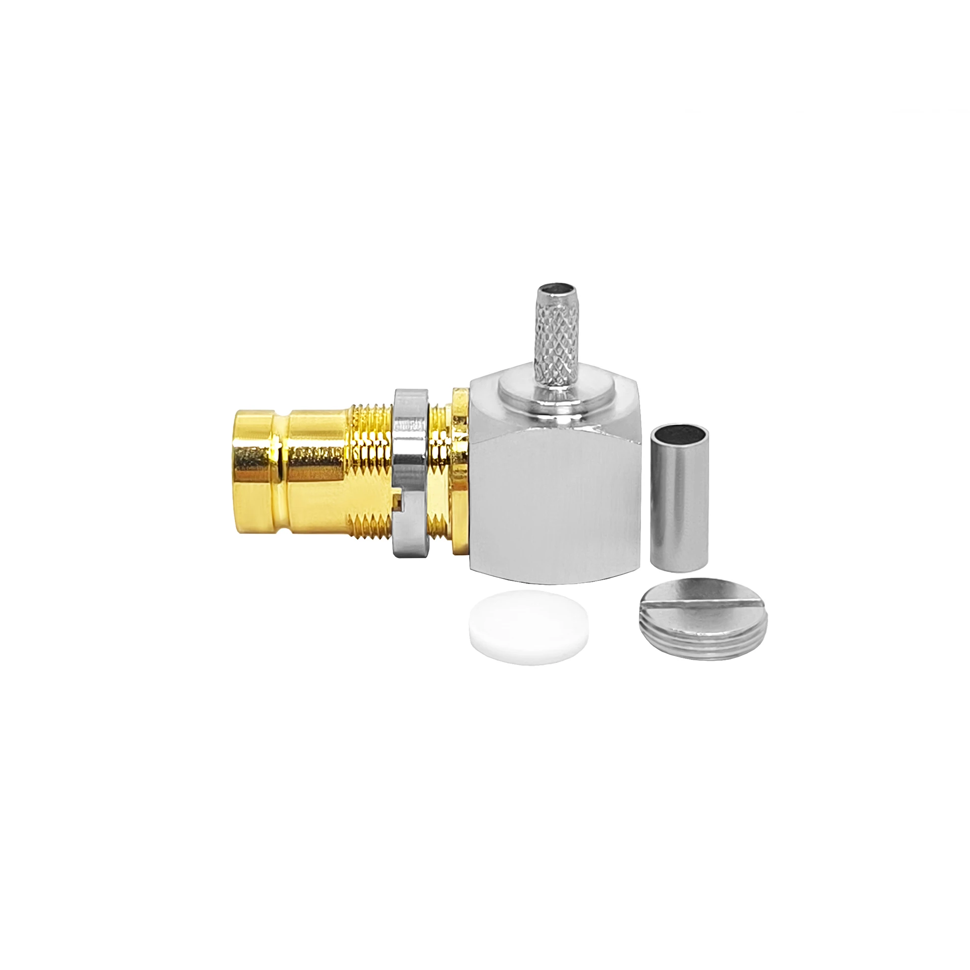 Factory Price L9 Type Connector Type 1.6-5.6 Female Jack 1.6/5.6 90 Degrees for BT3002 Rf Coaxial Connectors Converter in Stock